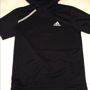 Adidas shirt sleeve hoodie
